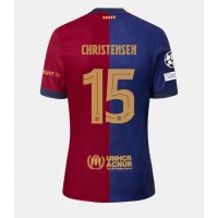 Camiseta Barcelona Andreas Christensen #15 Primera Equipación 2024-25 manga corta